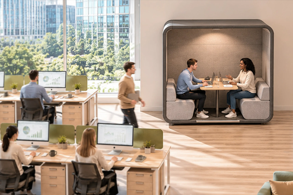 Cabina de reuniones para 4 personas — imagen 2