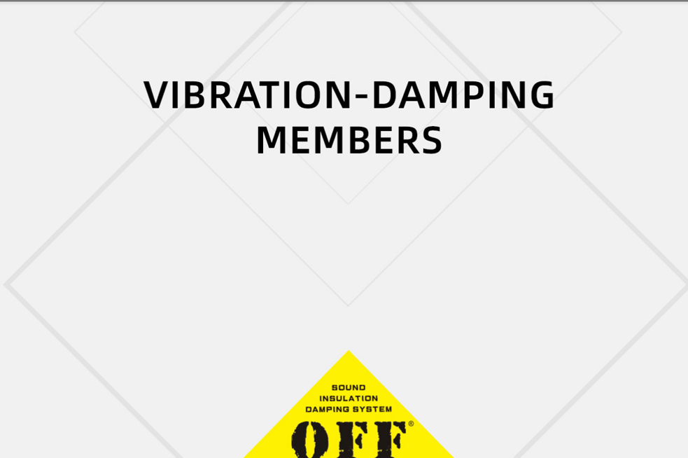 Componentes para Amortiguación de Vibraciones